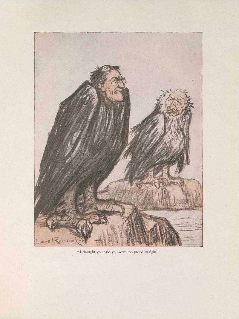 Louis Raemaekers - The Two Eagles