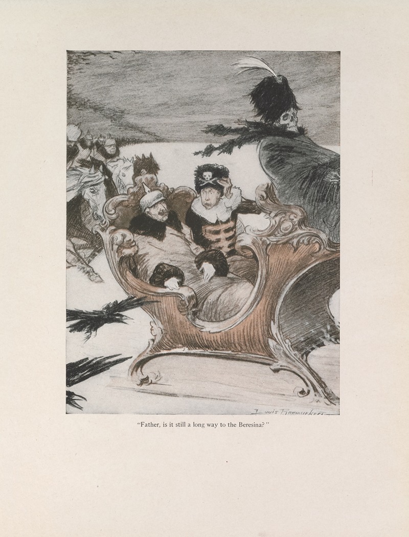 Louis Raemaekers - Their Beresina