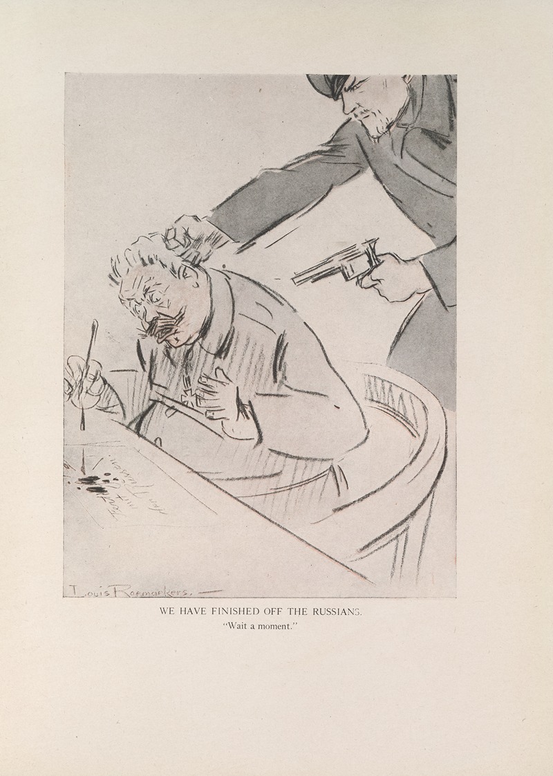 Louis Raemaekers - ‘We Have Finished Off the Russians’