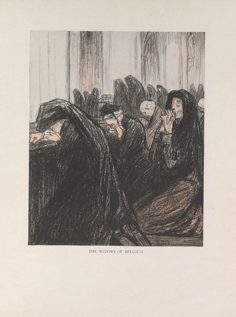 Louis Raemaekers - ‘Weeping, She Hath Wept’