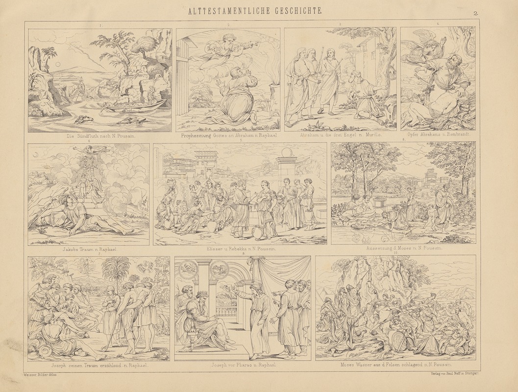 Ludwig Weisser - Bilder-Atlas zur Weltgeschichte Pl.002