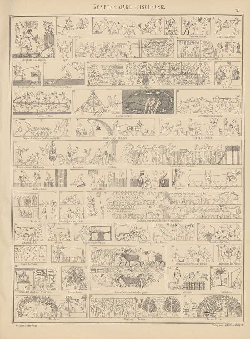 Ludwig Weisser - Bilder-Atlas zur Weltgeschichte Pl.009