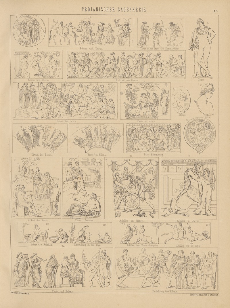 Ludwig Weisser - Bilder-Atlas zur Weltgeschichte Pl.017