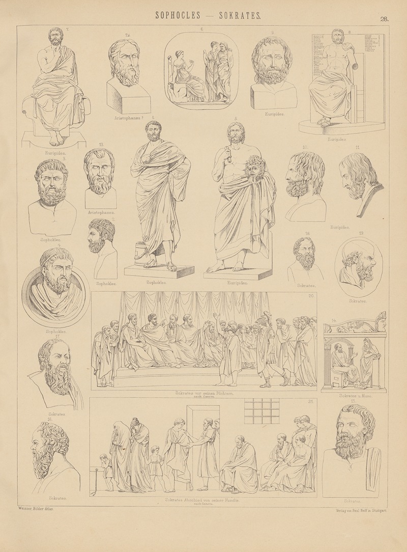 Ludwig Weisser - Bilder-Atlas zur Weltgeschichte Pl.028