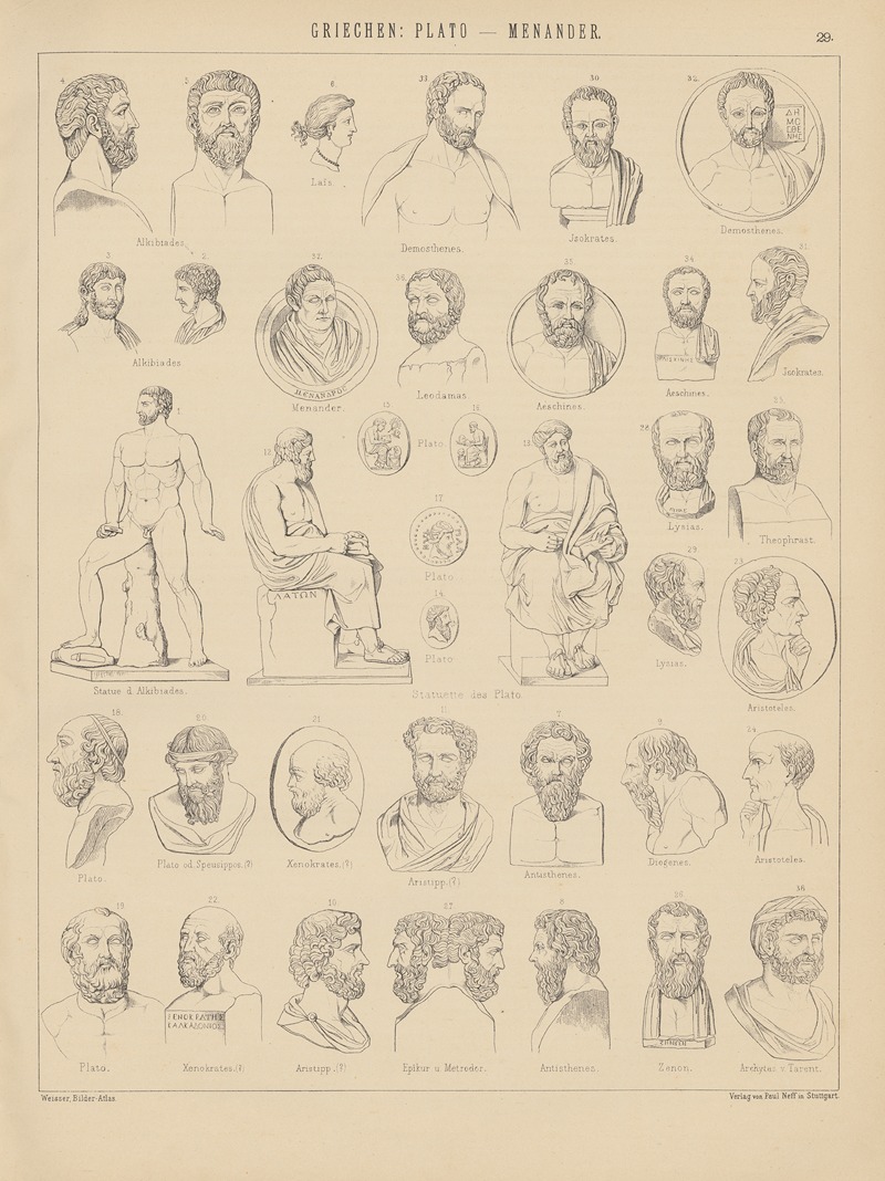 Ludwig Weisser - Bilder-Atlas zur Weltgeschichte Pl.029