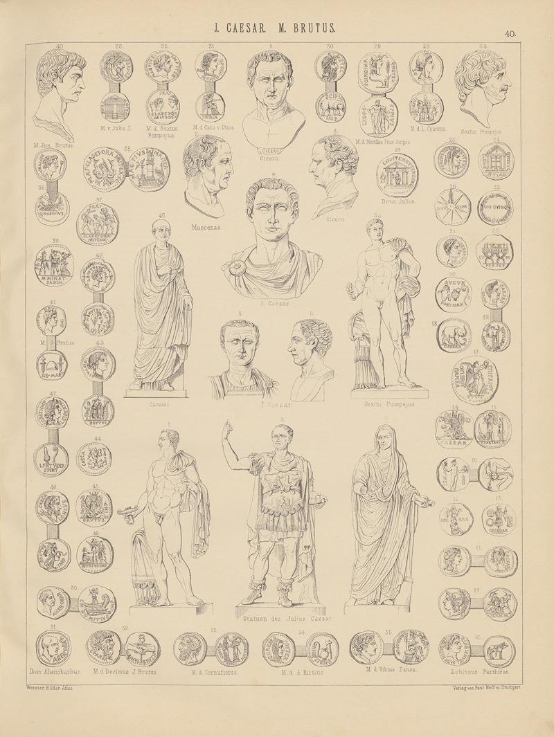 Ludwig Weisser - Bilder-Atlas zur Weltgeschichte Pl.040