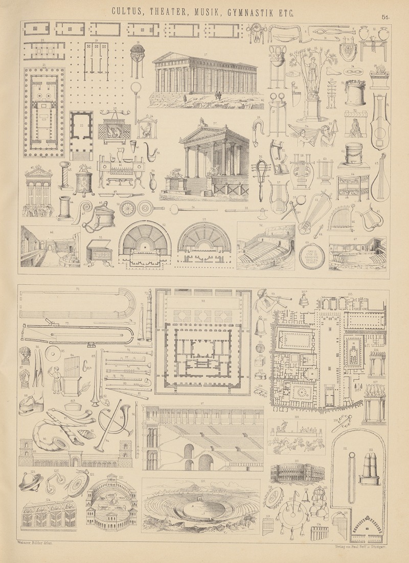 Ludwig Weisser - Bilder-Atlas zur Weltgeschichte Pl.051