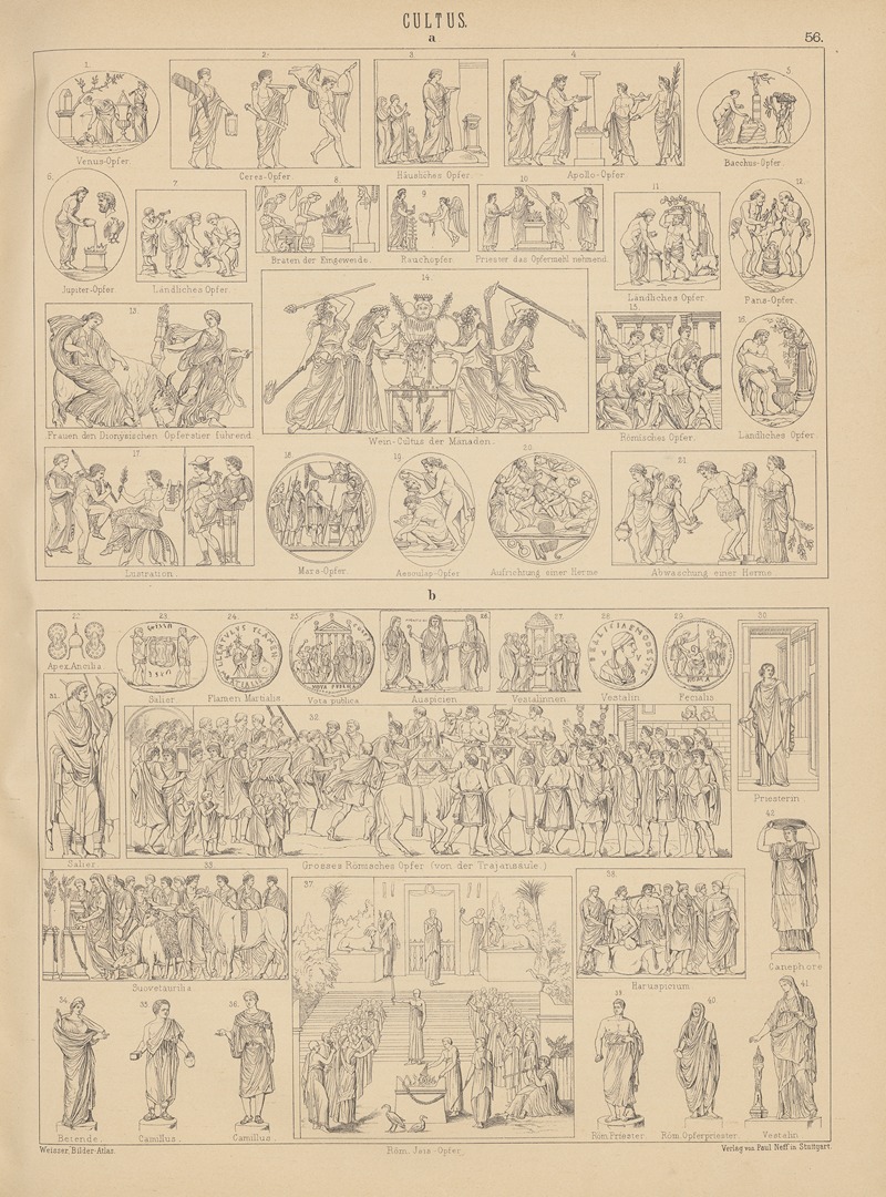 Ludwig Weisser - Bilder-Atlas zur Weltgeschichte Pl.056