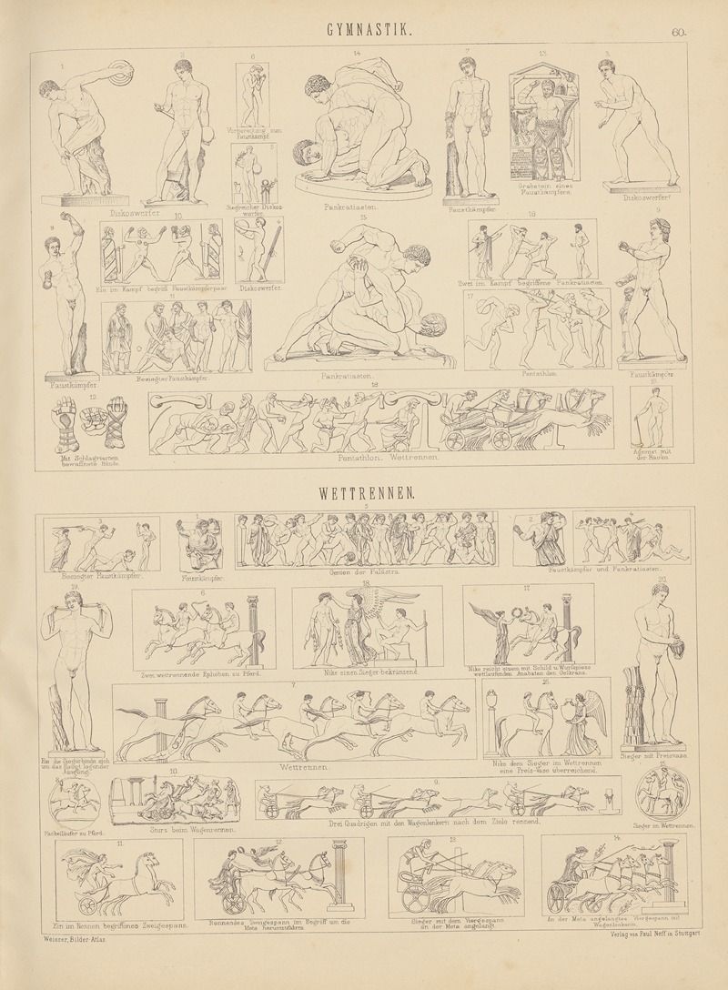 Ludwig Weisser - Bilder-Atlas zur Weltgeschichte Pl.060
