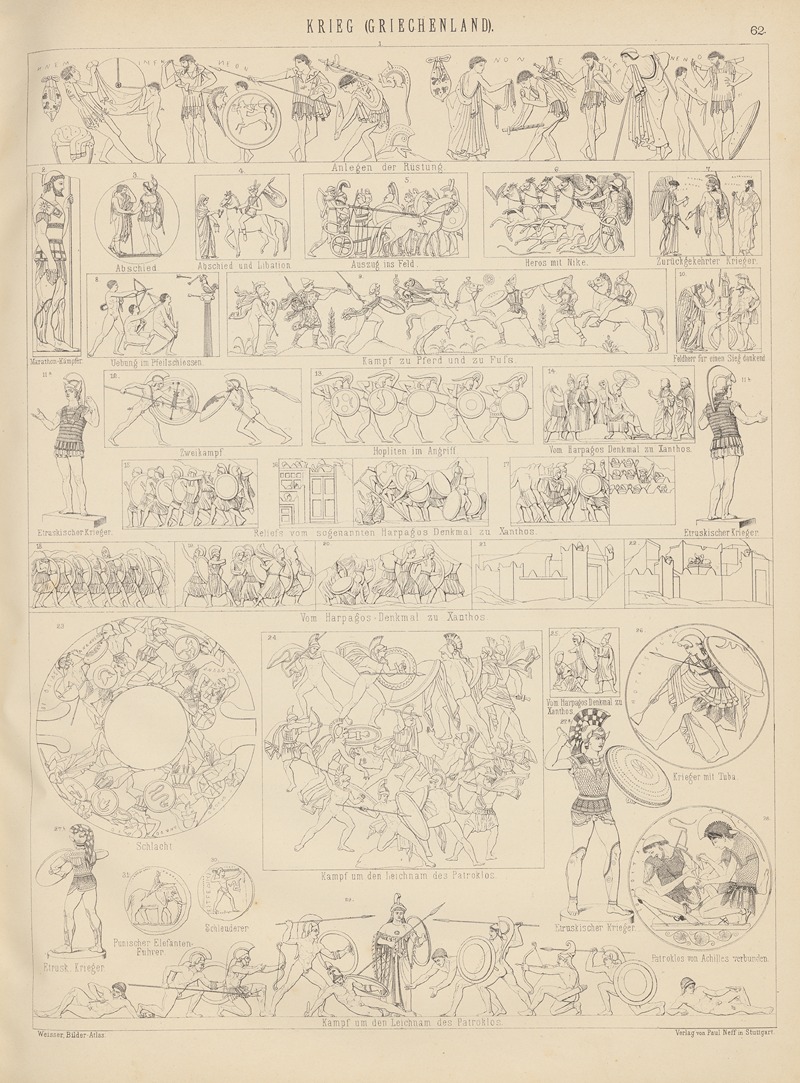 Ludwig Weisser - Bilder-Atlas zur Weltgeschichte Pl.062