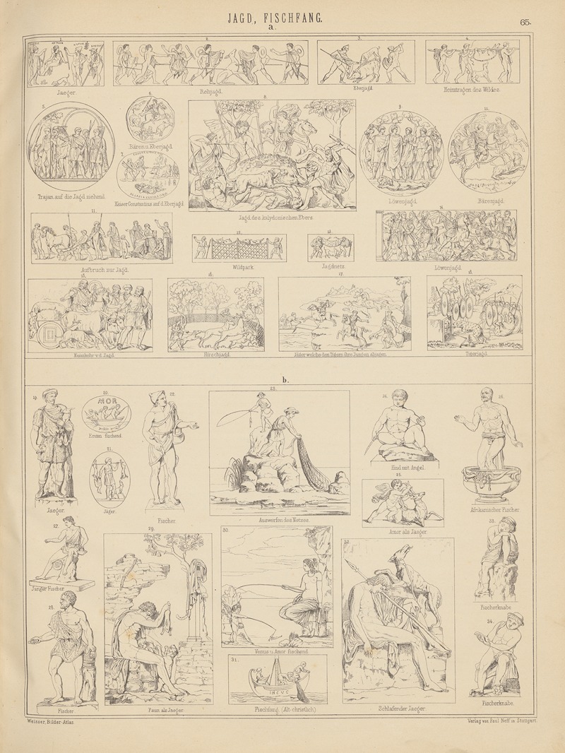 Ludwig Weisser - Bilder-Atlas zur Weltgeschichte Pl.065
