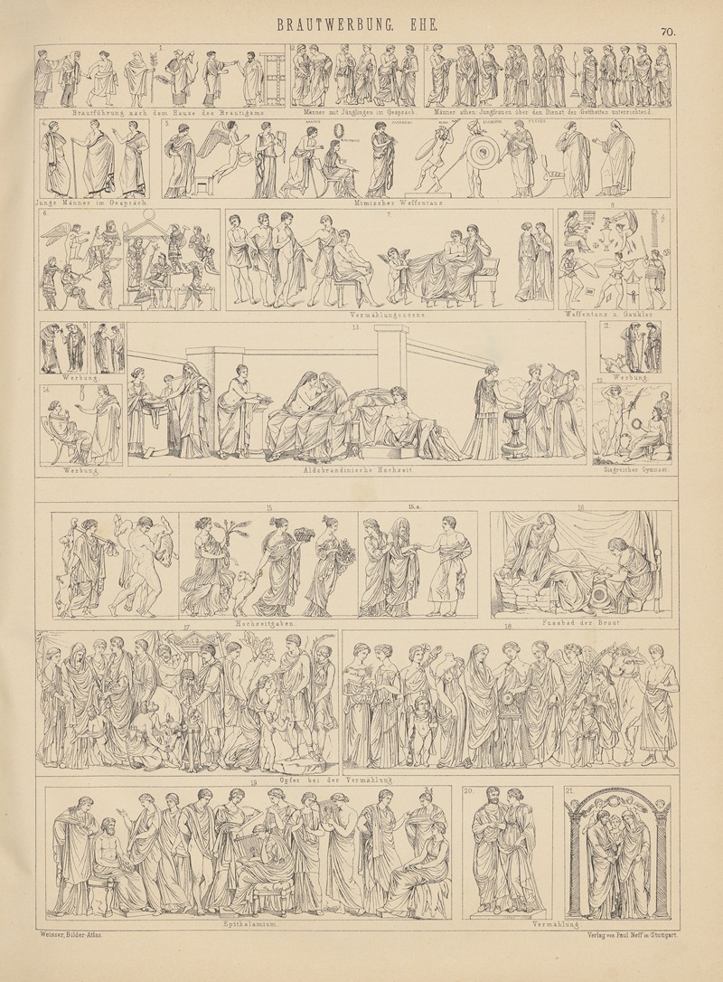 Ludwig Weisser - Bilder-Atlas zur Weltgeschichte Pl.069