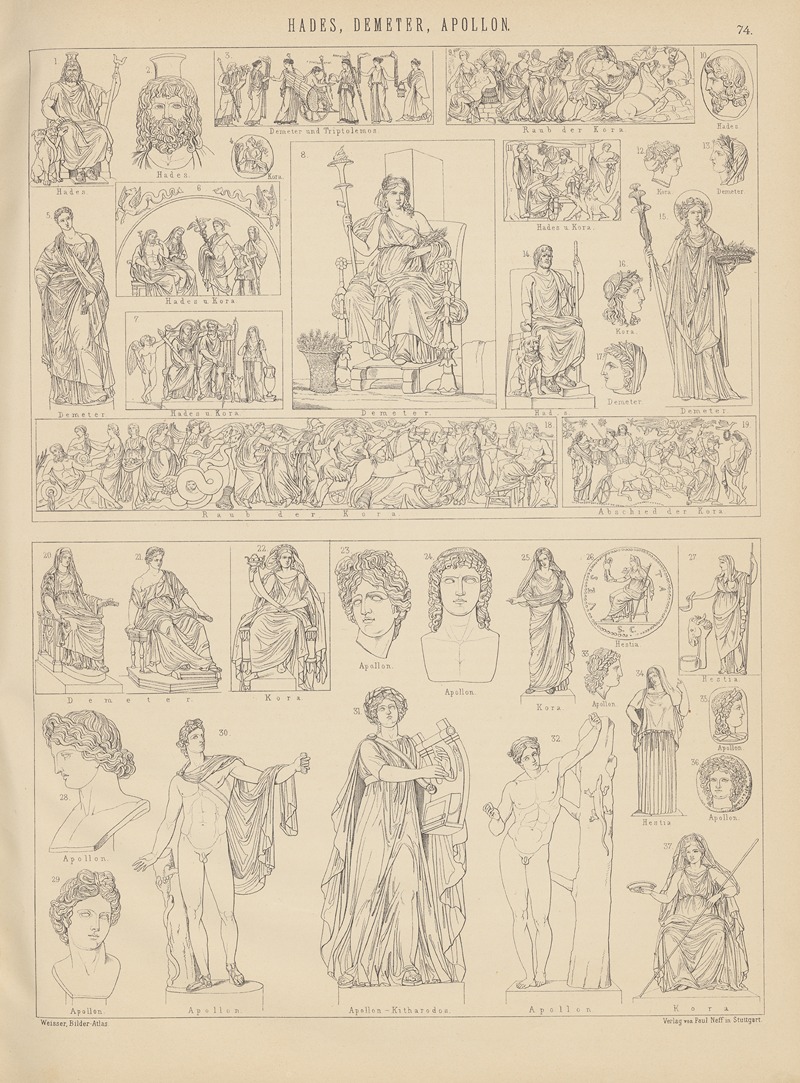 Ludwig Weisser - Bilder-Atlas zur Weltgeschichte Pl.073