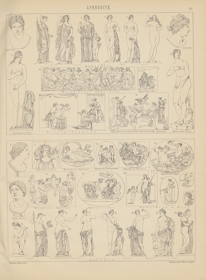 Ludwig Weisser - Bilder-Atlas zur Weltgeschichte Pl.076