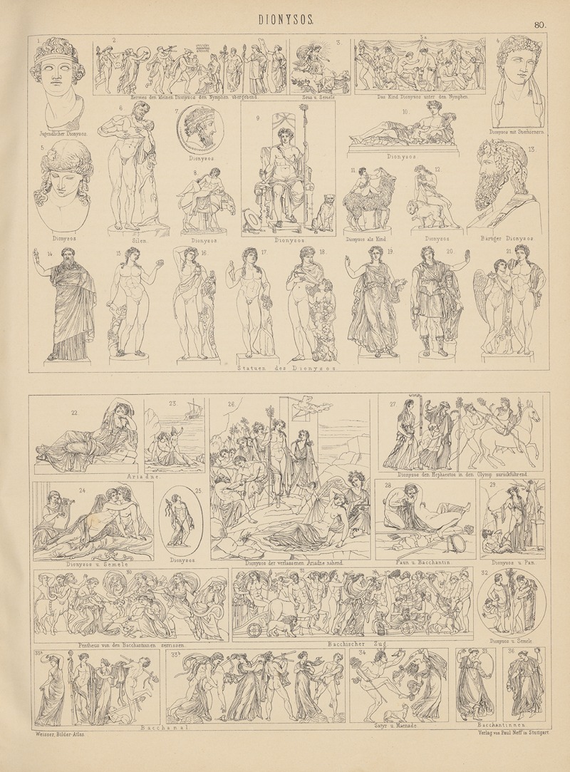 Ludwig Weisser - Bilder-Atlas zur Weltgeschichte Pl.079