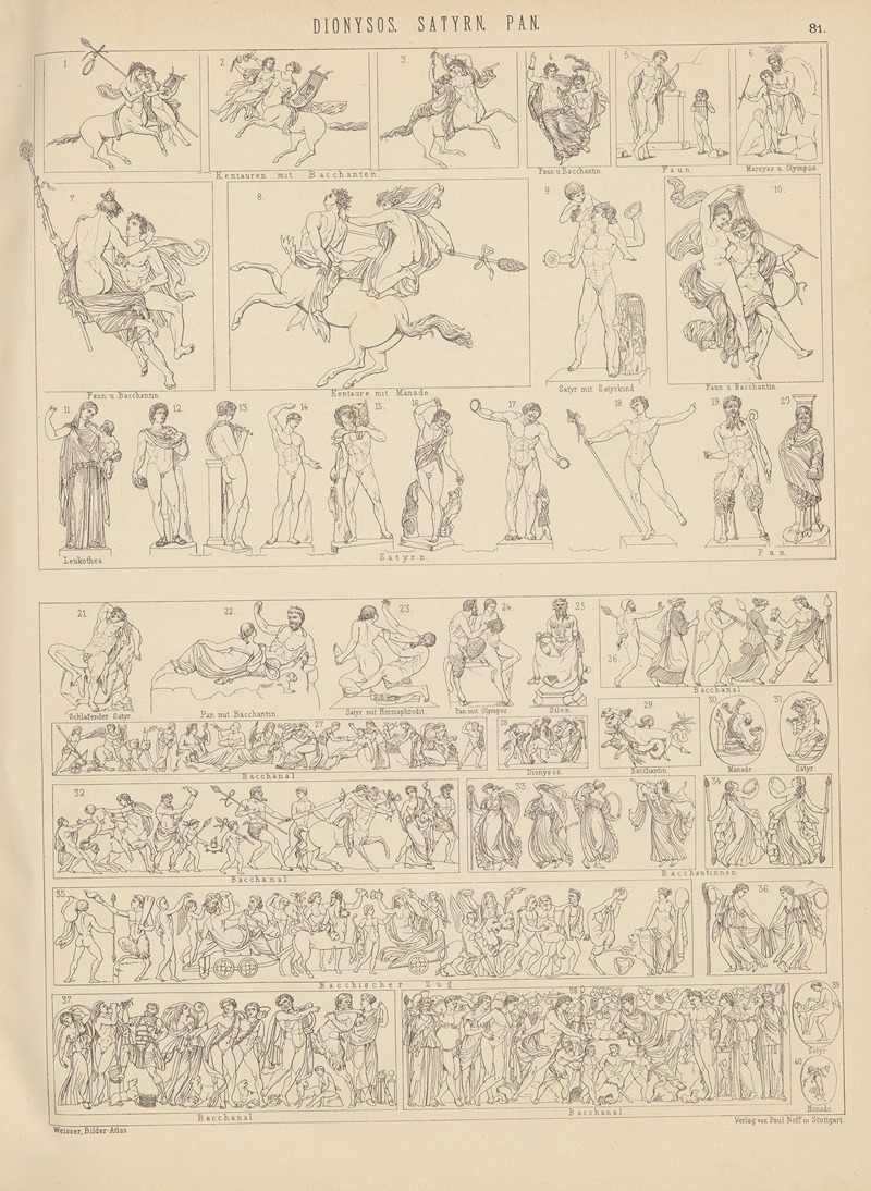 Ludwig Weisser - Bilder-Atlas zur Weltgeschichte Pl.080