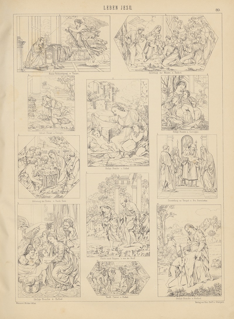 Ludwig Weisser - Bilder-Atlas zur Weltgeschichte Pl.088