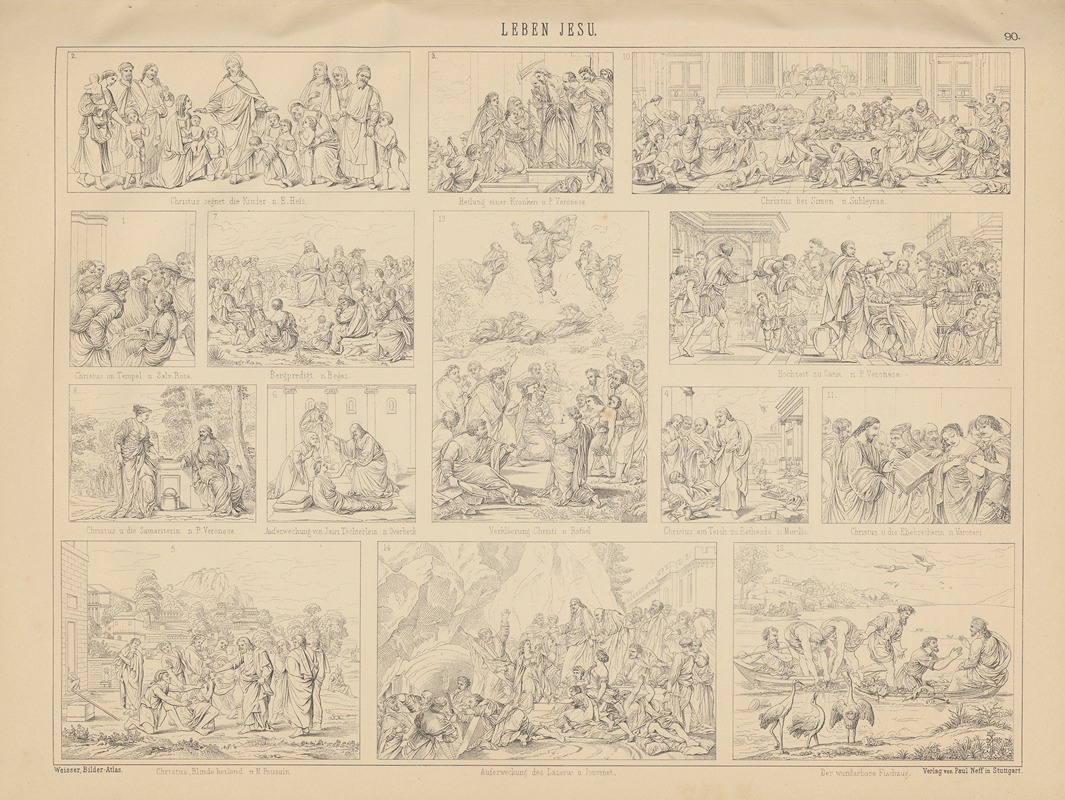 Ludwig Weisser - Bilder-Atlas zur Weltgeschichte Pl.089