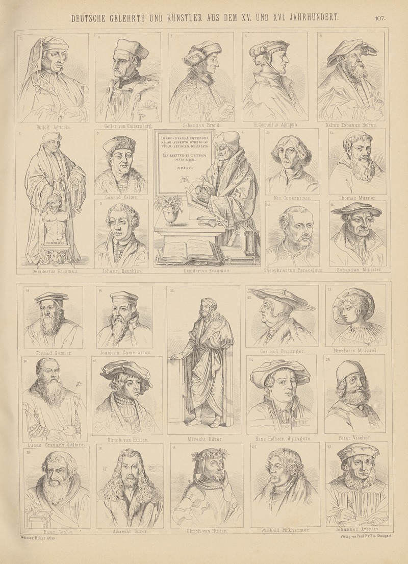Ludwig Weisser - Bilder-Atlas zur Weltgeschichte Pl.106