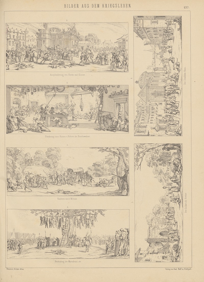 Ludwig Weisser - Bilder-Atlas zur Weltgeschichte Pl.136