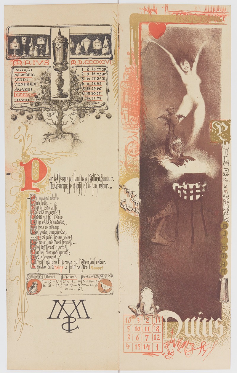 Manuel Orazi - Calendrier Magique Pl.08