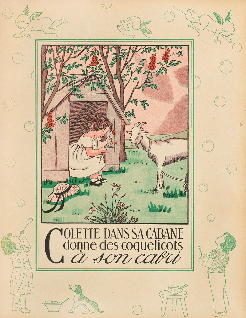 Marie-Madeleine Franc-Nohain - Alphabet en images Pl.04