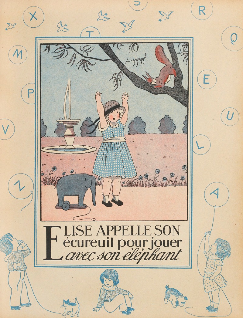Marie-Madeleine Franc-Nohain - Alphabet en images Pl.06