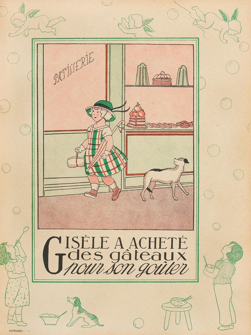 Marie-Madeleine Franc-Nohain - Alphabet en images Pl.08