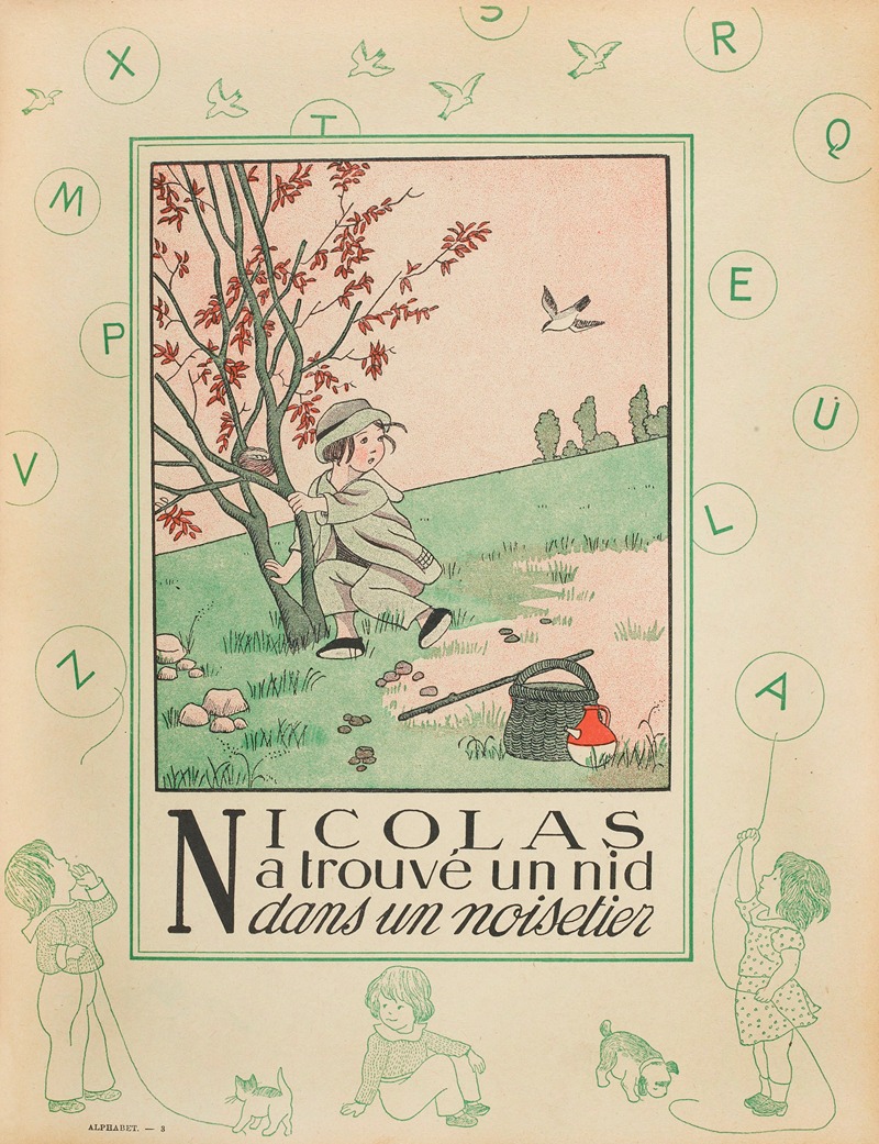 Marie-Madeleine Franc-Nohain - Alphabet en images Pl.16