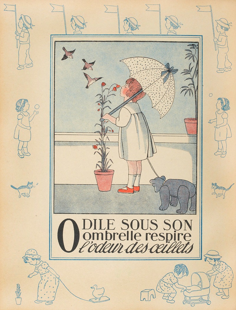 Marie-Madeleine Franc-Nohain - Alphabet en images Pl.17