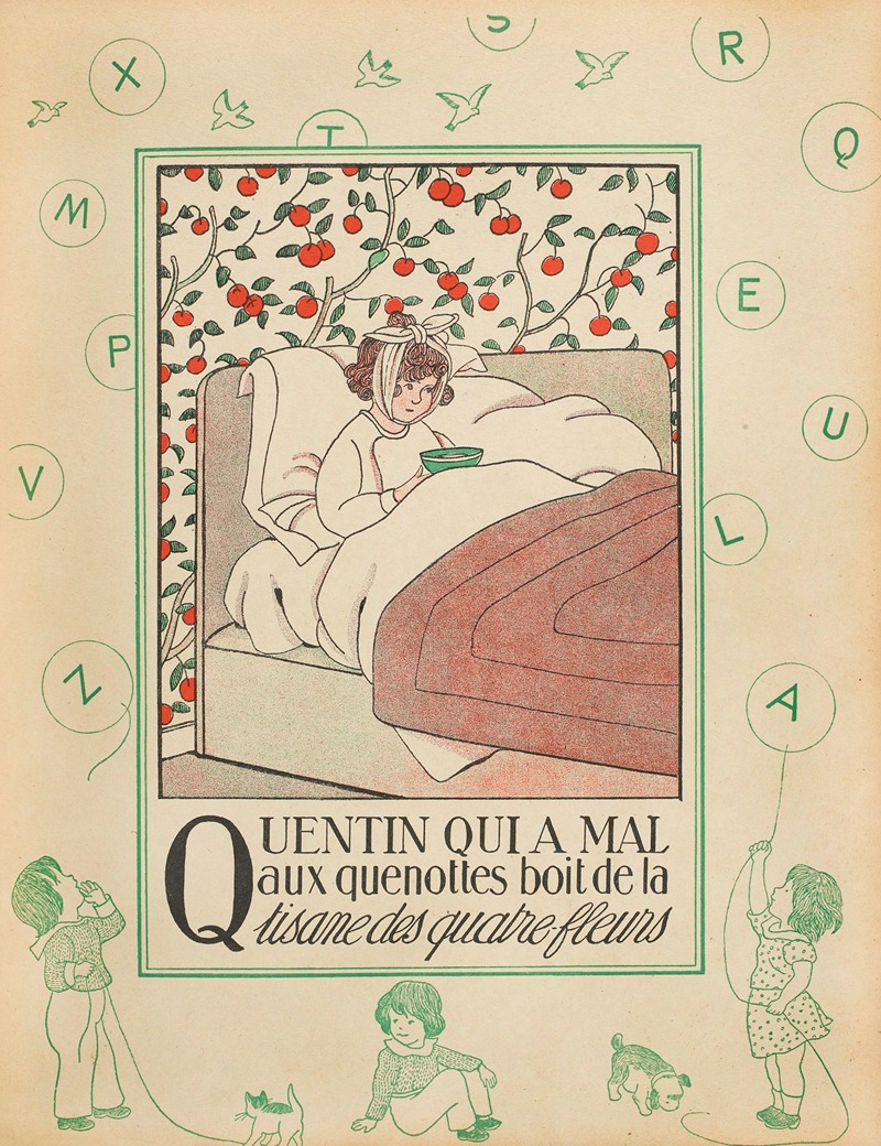 Marie-Madeleine Franc-Nohain - Alphabet en images Pl.20