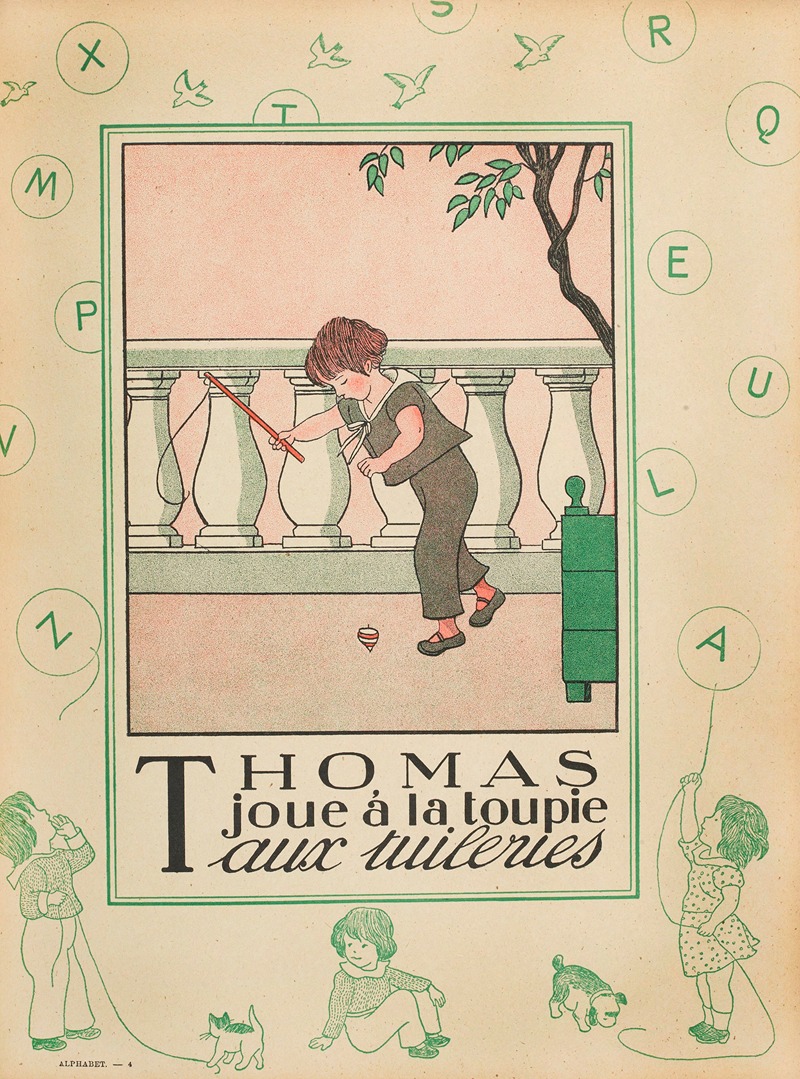 Marie-Madeleine Franc-Nohain - Alphabet en images Pl.24