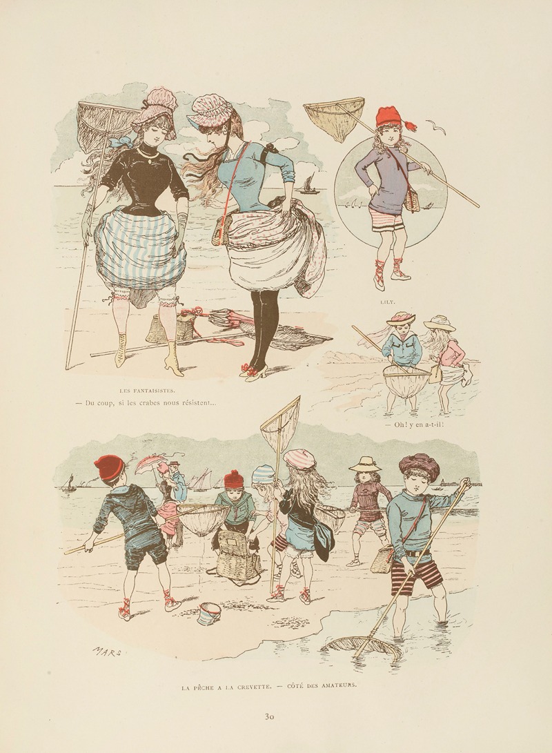 Mars (Maurice Bonvoisin) - Aux bains de mer d’Ostende Pl.30