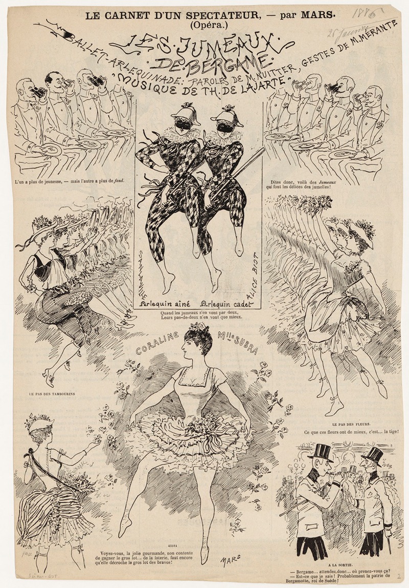 Mars (Maurice Bonvoisin) - Le carnet d’un spectateur – Opéra
