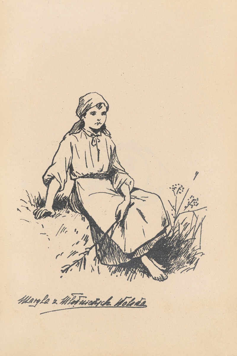 Maryla Wolska - Dziewczynka wiejska