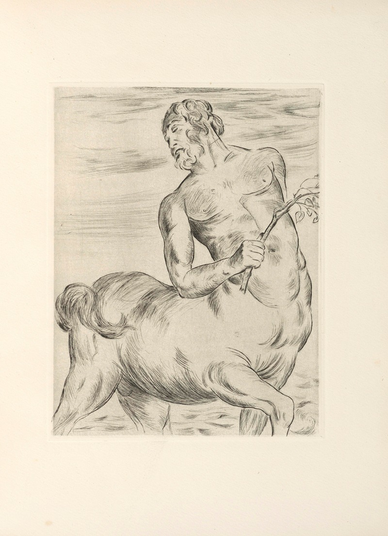 Maurice de Guerin - Le centaure suivi de la Bacchante Pl.01