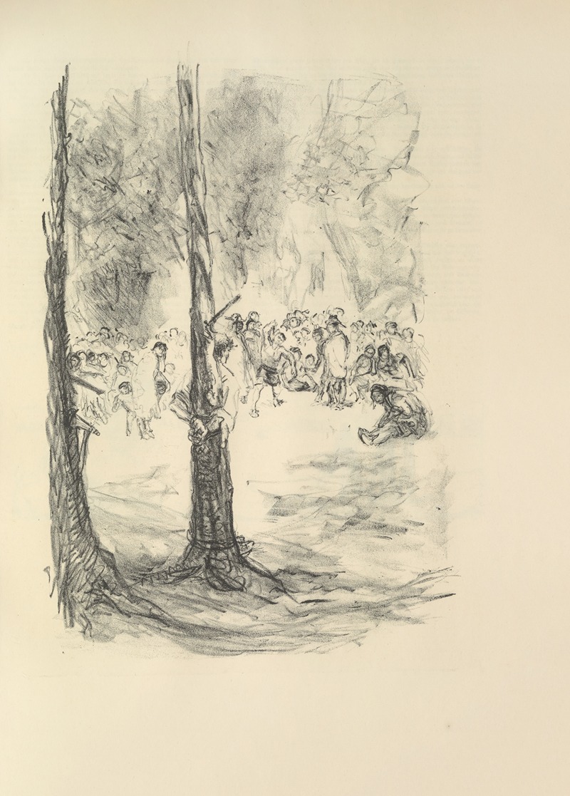 Max Slevogt - Lederstumpf-Erzählungen Pl.13