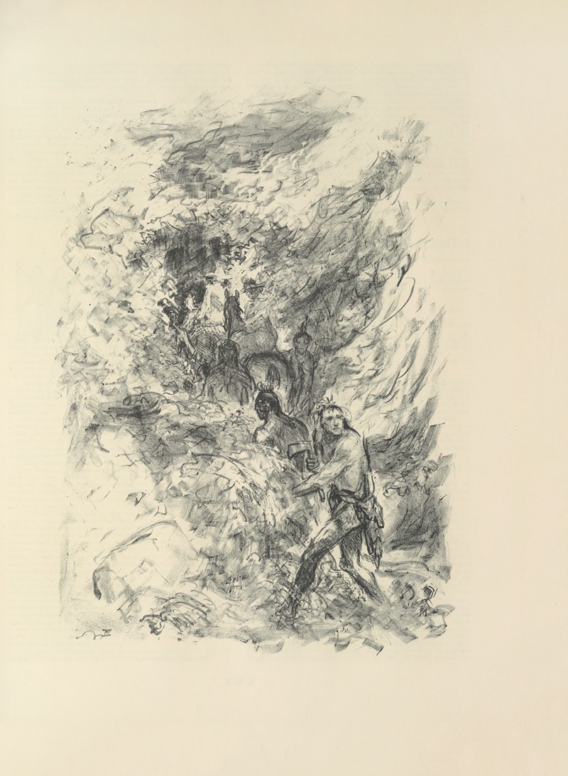 Max Slevogt - Lederstumpf-Erzählungen Pl.16