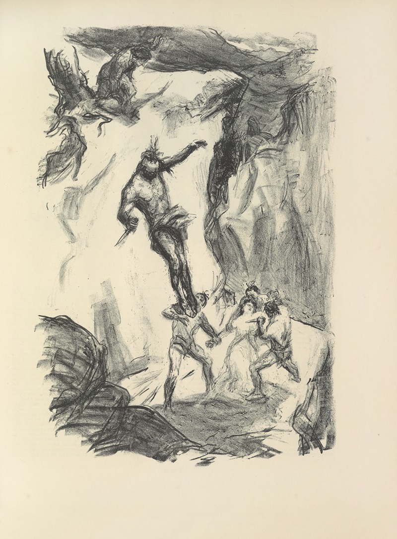 Max Slevogt - Lederstumpf-Erzählungen Pl.22