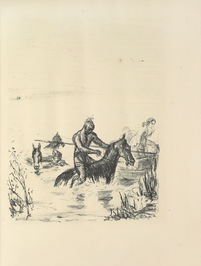 Max Slevogt - Lederstumpf-Erzählungen Pl.47
