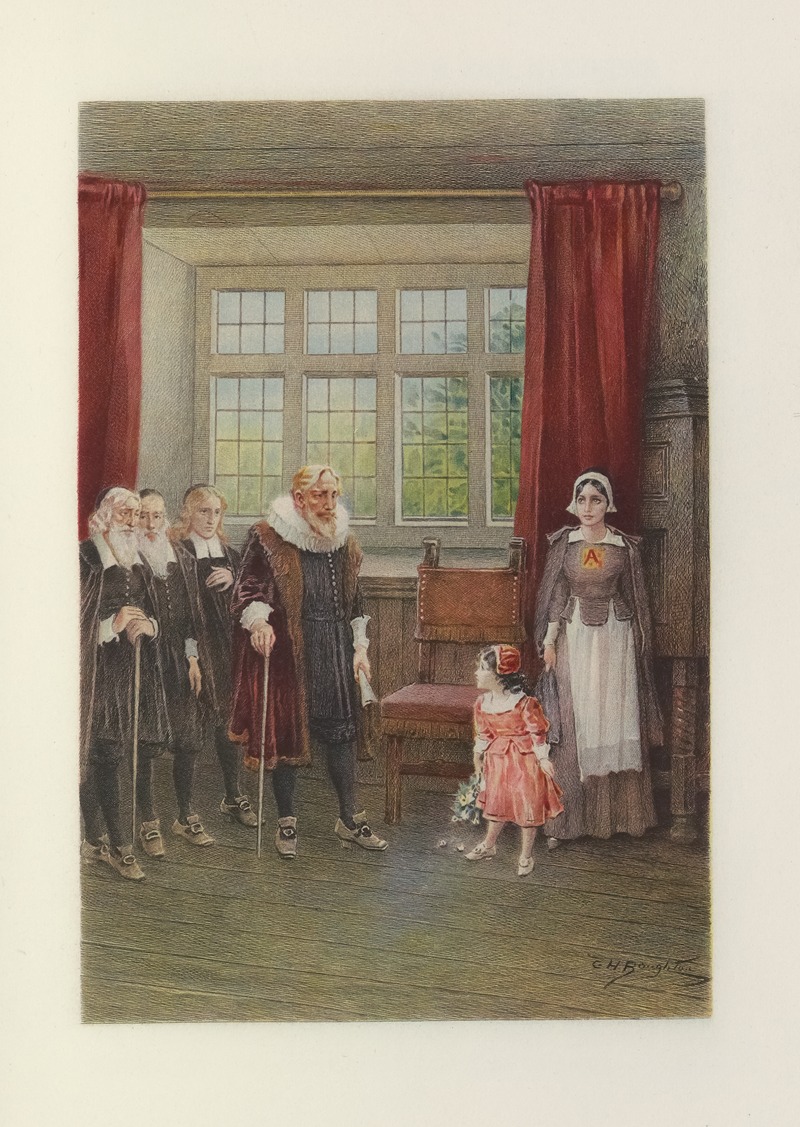 George Henry Boughton - The Governor’s Visit