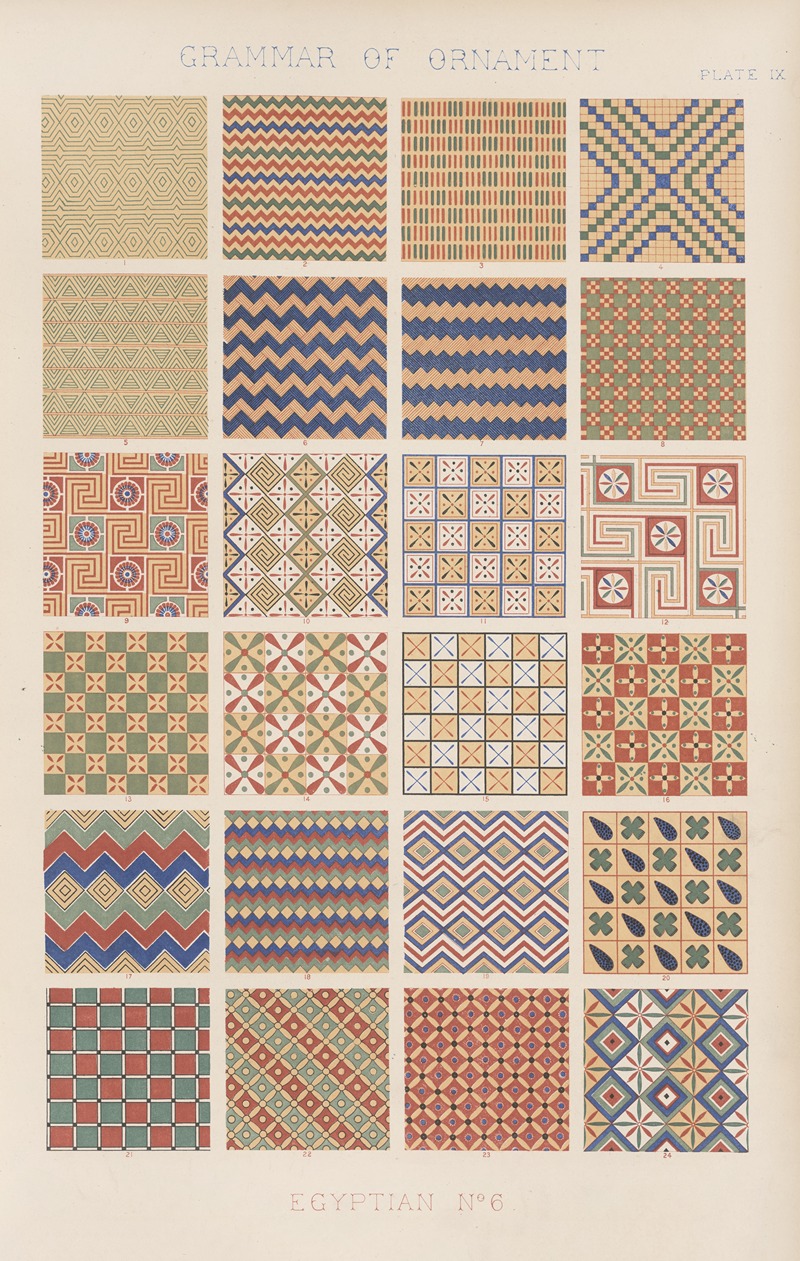 Owen Jones - Egyptian No. 6