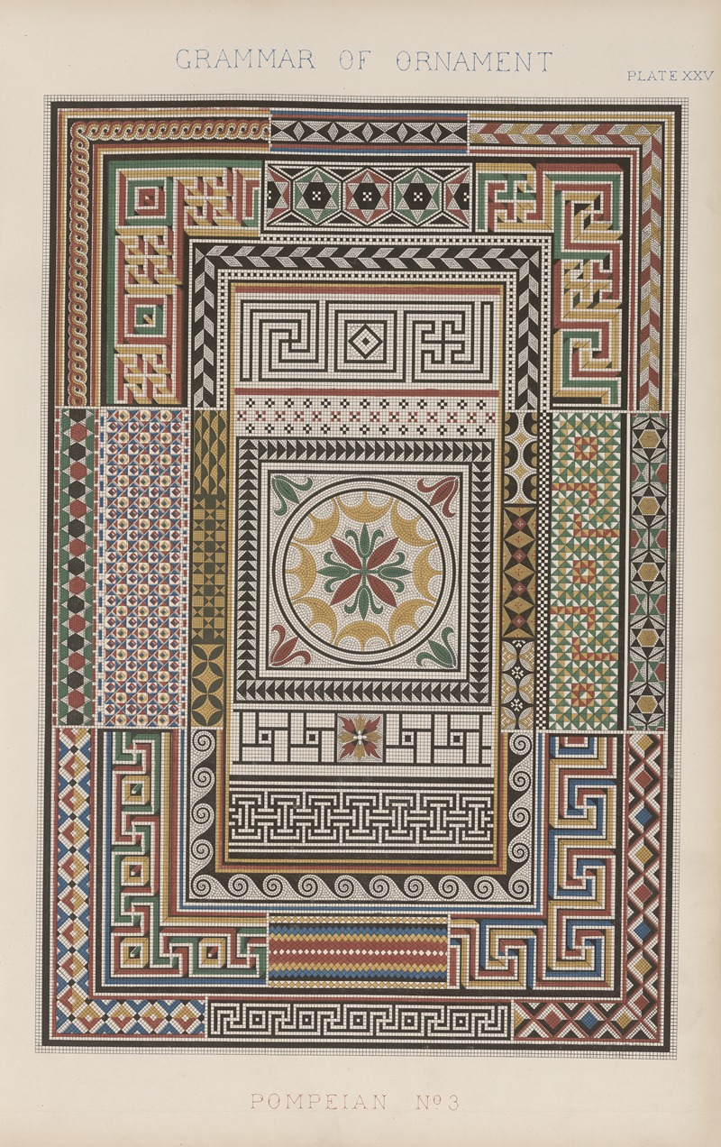 Owen Jones - Pompeian No. 3