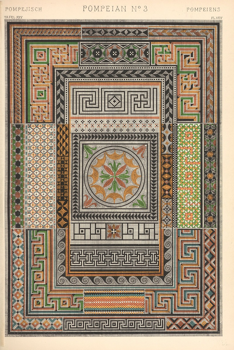 Owen Jones - Pompeian No. 3