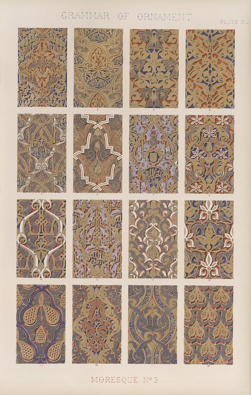 Owen Jones - Moresque No. 3