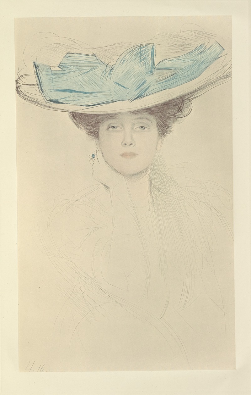 Paul César Helleu - Mademoiselle Dolley