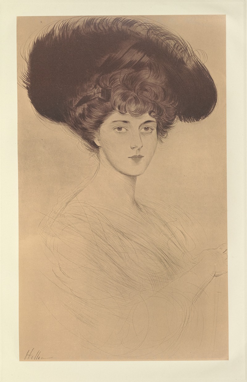 Paul César Helleu - Mademoiselle M.