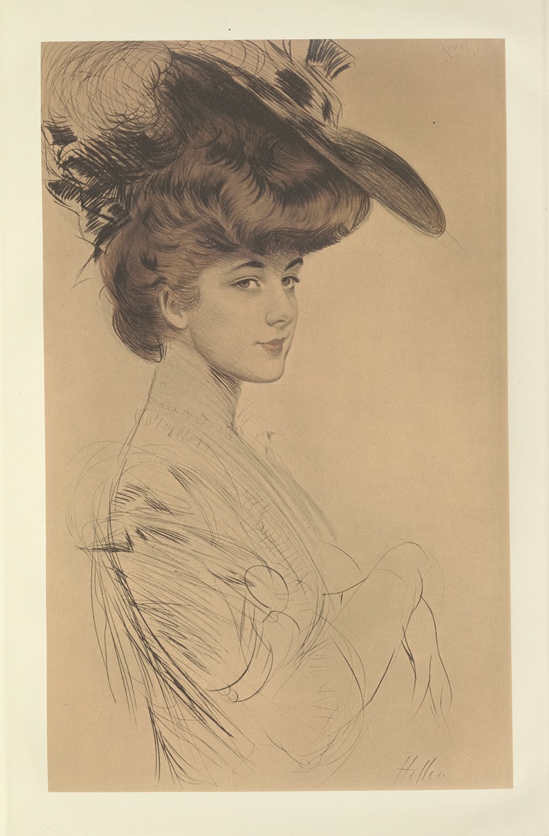 Paul César Helleu - Miss Savory