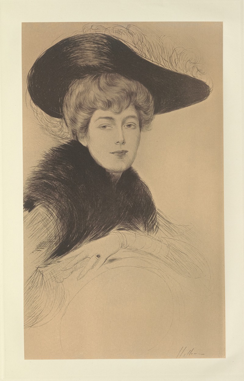 Paul César Helleu - Mrs. Thomas
