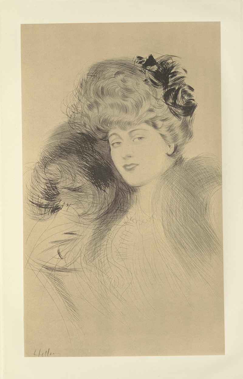 Paul César Helleu - Miss A.